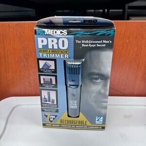 7pc set Homedics, Pro beard & mustache trimmer